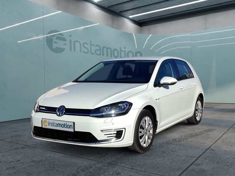 Weiß Gebraucht 2020 VW e-Golf Kleinwagen | 19.810 € (Teuer) - Bild 1/3
