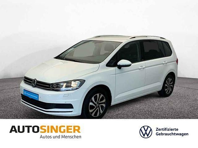 Weiß Gebraucht 2021 VW Touran Active Van / Kleinbus | 25.580 € (Fairer Preis) - Bild 1/3