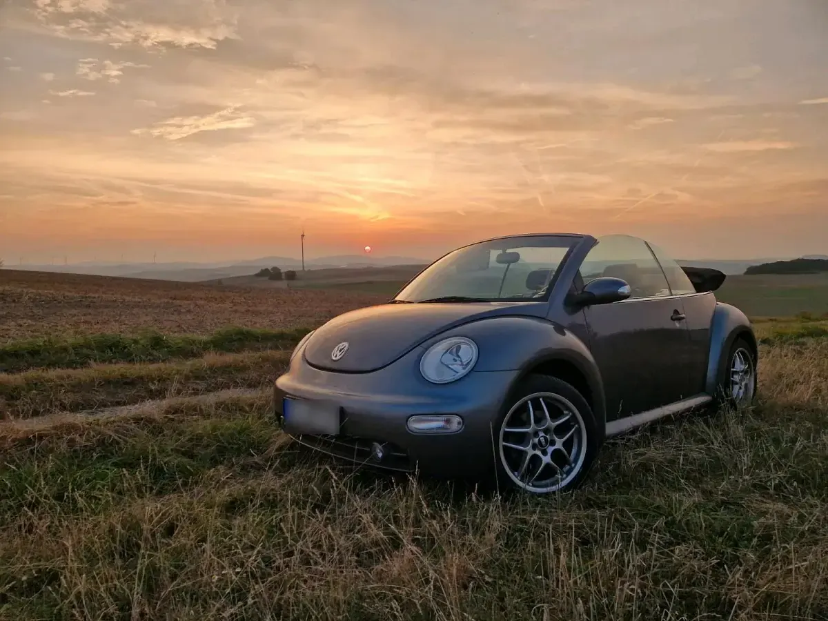 Gebraucht VW New Beetle Cabriolet 102 PS (75 kW) 2004 Grau Cabrio