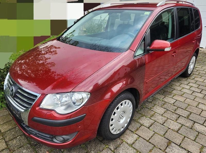 Gebraucht VW Touran Highline 170 PS (125 kW) 2007 Rot Van / Kleinbus