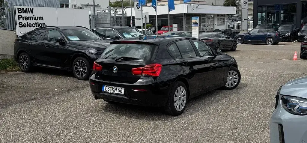 Używany BMW 116 Advantage 109 KM (80 kW) 2015 Czarny Hatchback