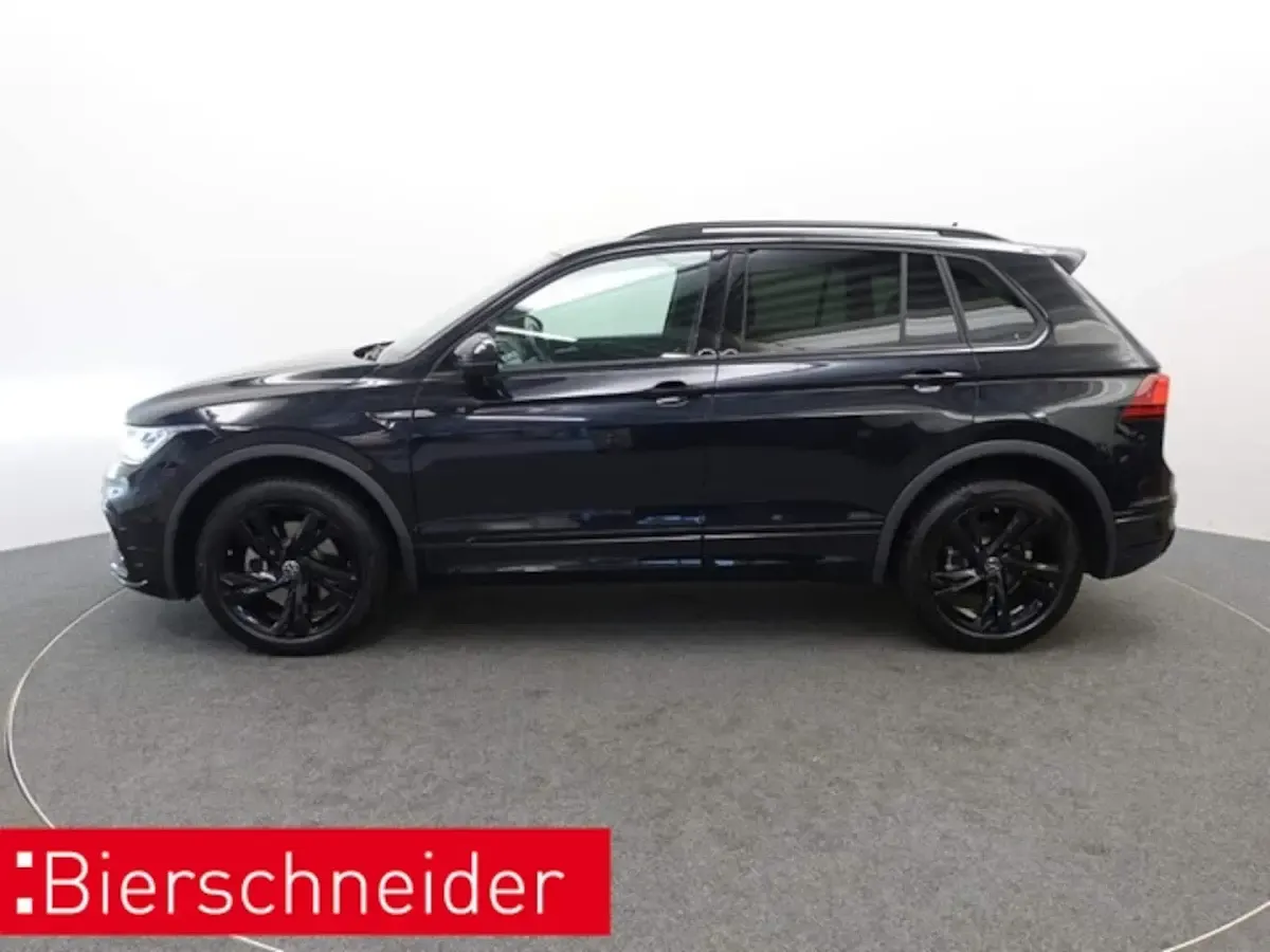 Gebraucht VW Tiguan R-line 200 PS (147 kW) 2021 Schwarz SUV