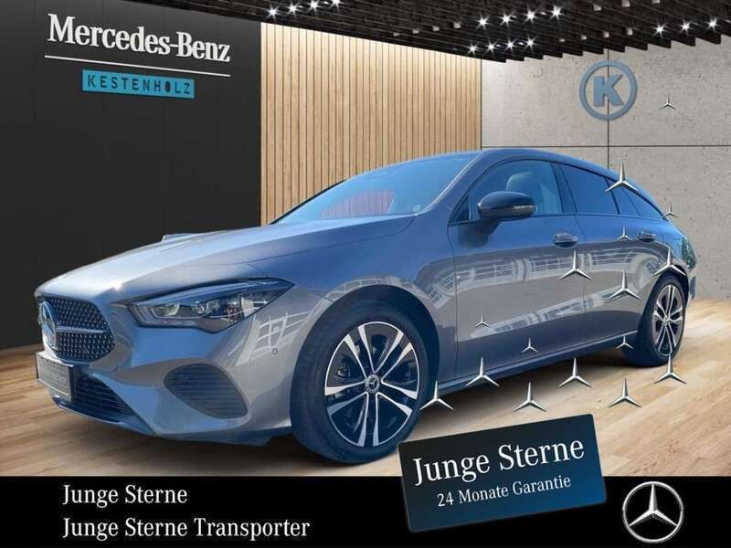 Metalliclack mountaingrau Gebraucht 2024 Mercedes CLA200 Progressive Kombi | 33.980 € (Fairer Preis) - Bild 1/4