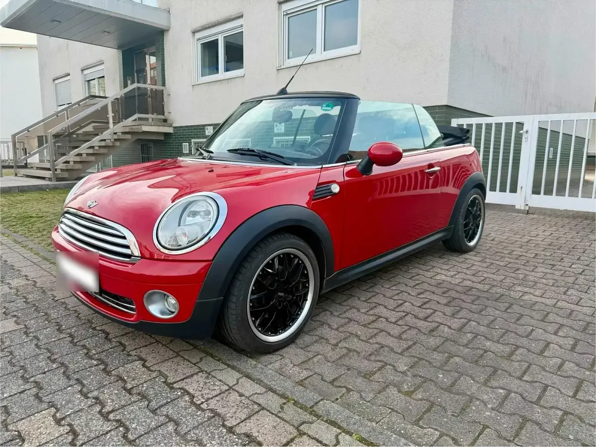 Gebraucht Mini Cooper Cabriolet 122 PS (89 kW) 2009 Rot Cabrio