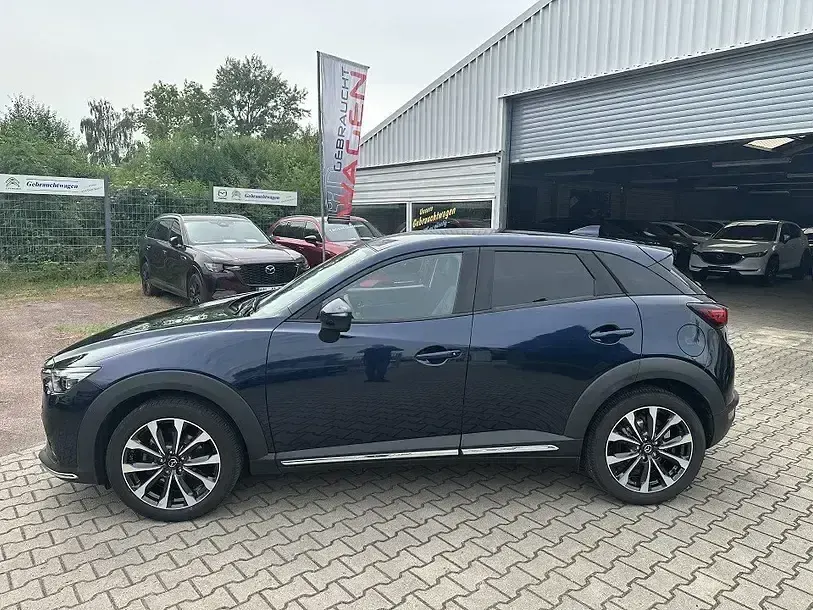 Gebraucht Mazda CX-3 Selection 121 PS (88 kW) 2020 Blau SUV
