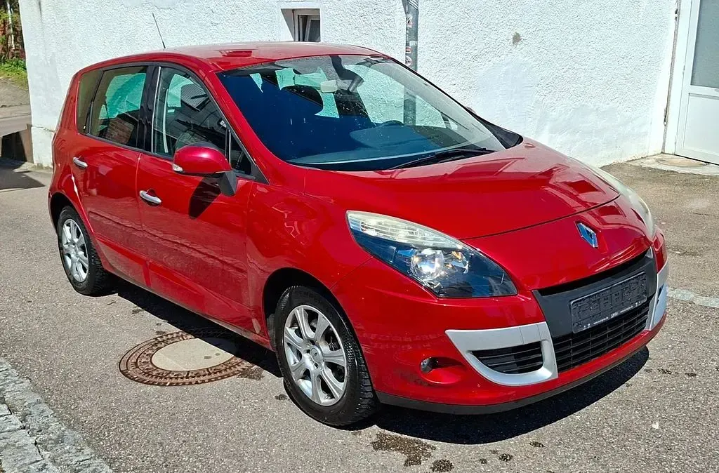 Gebraucht Renault Scénic III Dynamique 131 PS (96 kW) 2009 Rot Van / Kleinbus