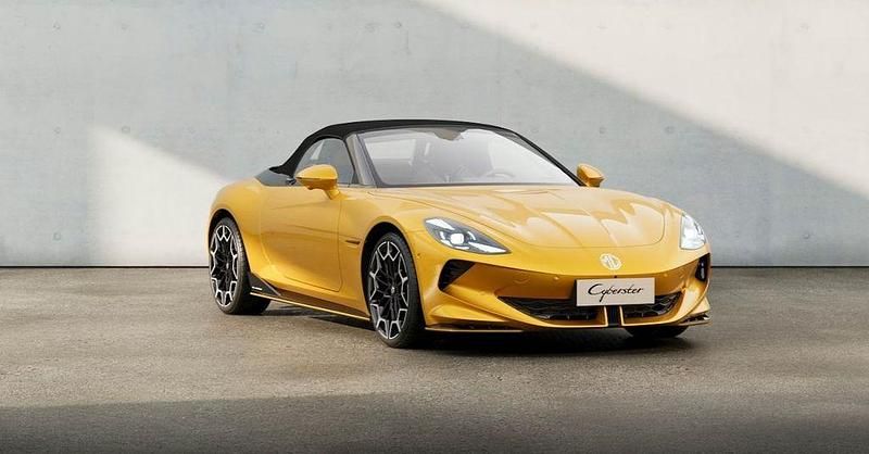 Neu MG Cyberster 250 kW (340 PS) 2025 Gelb (inca yellow) Cabrio
