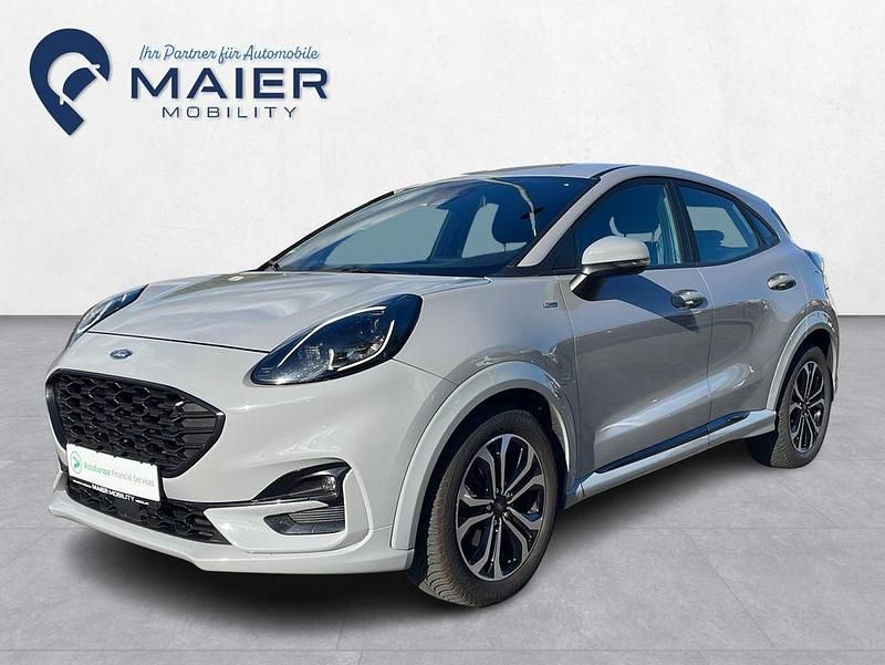 Grau Gebraucht 2023 Ford Puma Gen-E ST-Line SUV | 14.750 € (Superpreis) - Bild 1/4