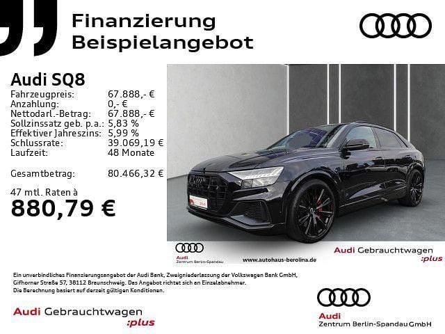 Schwarz Gebraucht 2022 Audi SQ8 Ambiente SUV | 67.888 € (Guter Preis) - Bild 1/4