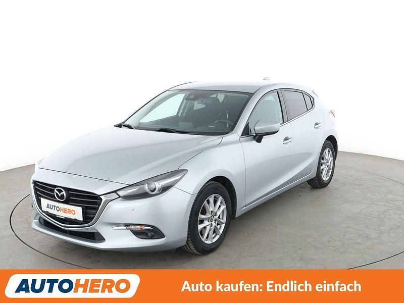 Grau Gebraucht 2018 Mazda 3 Exclusive-Line Limousine | 15.670 € (Fairer Preis) - Bild 1/3