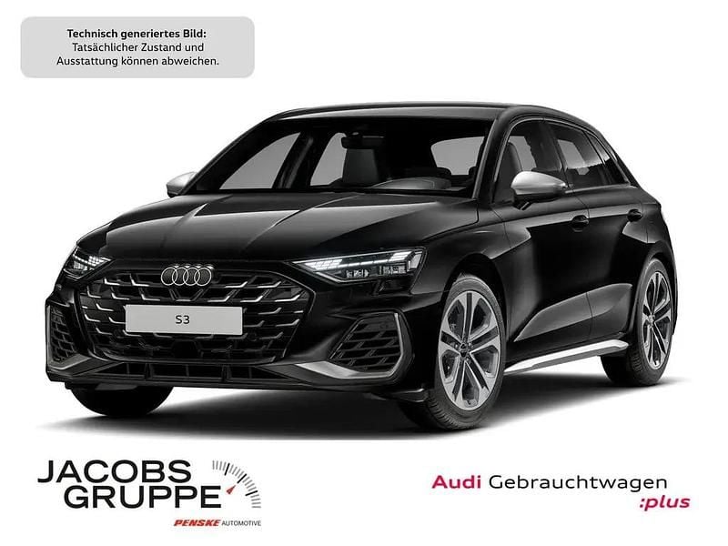 Schwarz Gebraucht 2024 Audi S3 Ambiente Limousine | 41.869 € (Superpreis) - Bild 1/4