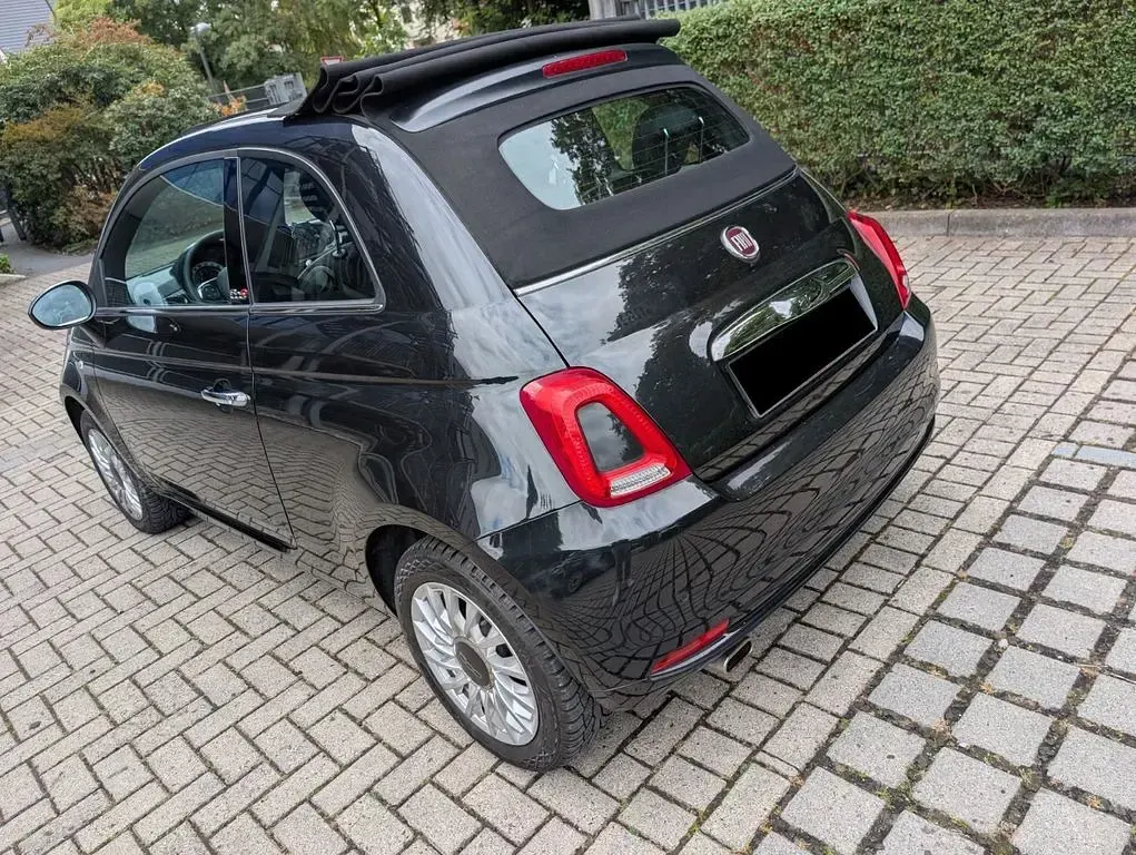 Gebraucht Fiat 500C Lounge 69 PS (50 kW) 2019 Schwarz Cabrio