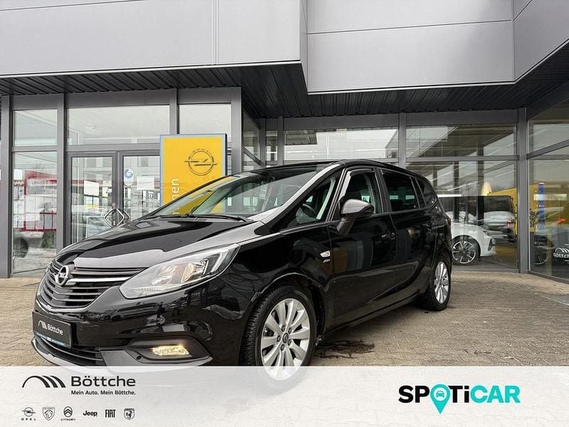 Gebraucht Opel Zafira Active 131 PS (96 kW) 2018 Schwarz Van / Kleinbus