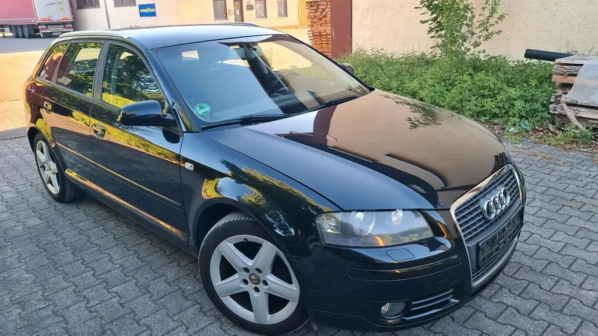 Gebraucht Audi A3 122 PS (89 kW) 2008 Schwarz Kleinwagen