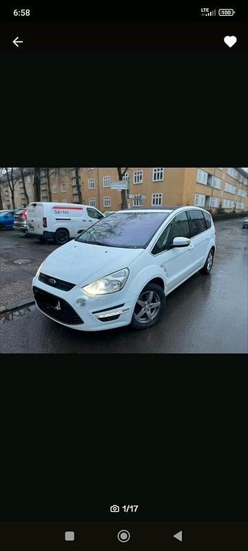 Gebraucht Ford S-MAX S 150 PS (110 kW) 2013 Weiß Van / Kleinbus