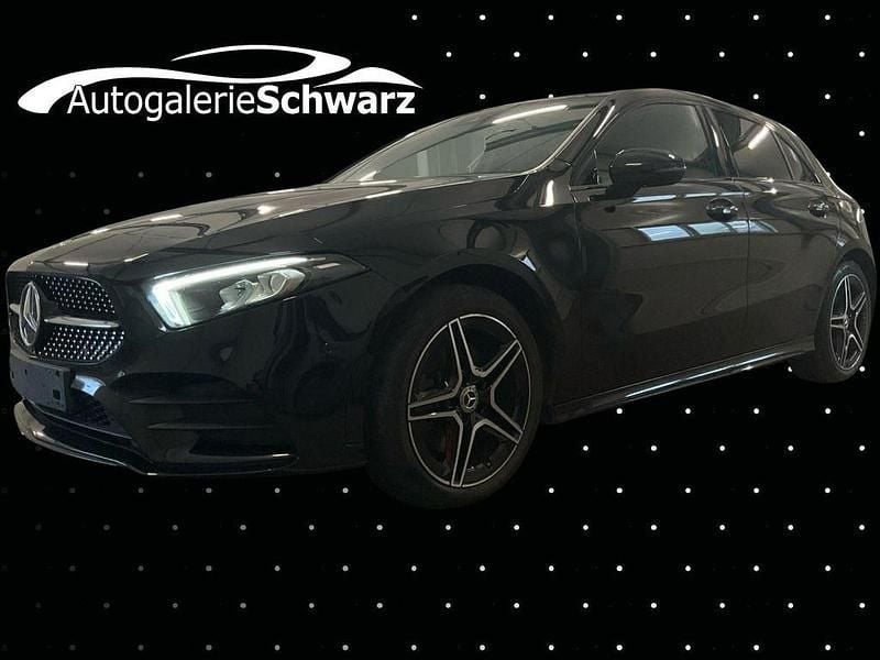 Amg nachtschwarz Gebraucht 2021 Mercedes A250 AMG Limousine | 24.980 € (Fairer Preis) - Bild 1/2
