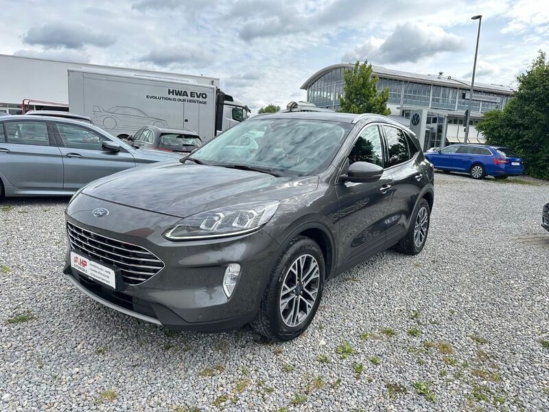 Grau Gebraucht 2021 Ford Kuga Titanium X SUV | 19.999 € (Fairer Preis) - Bild 1/4