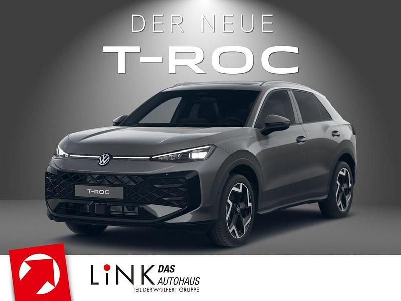 Wolf grey metallic Neu 2025 VW T-Roc R-line SUV | 44.190 € (Teuer) - Bild 1/4