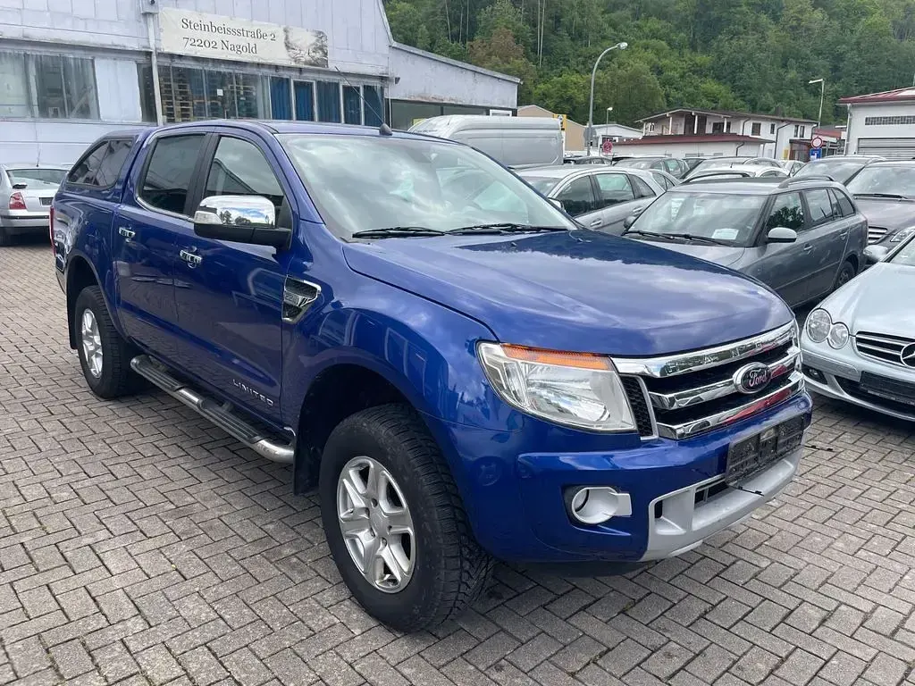 Gebraucht Ford Ranger Limited 150 PS (110 kW) 2013 Blau Pickup