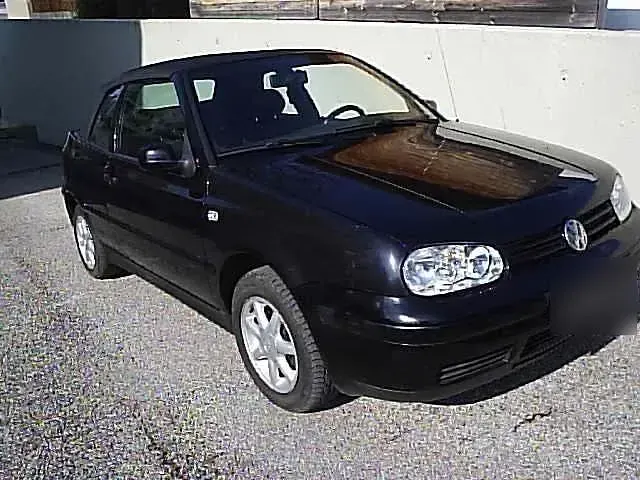 Gebraucht VW Golf Cabriolet Trendline 90 PS (66 kW) 2001 Schwarz Cabrio