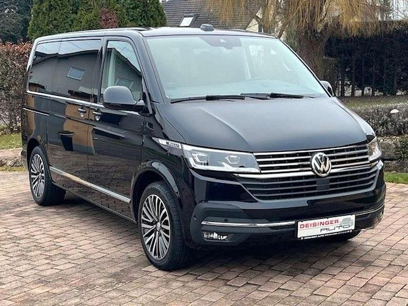 Second-hand VW Multivan Highline 204 CP (150 kW) 2022 Negru Monovolum