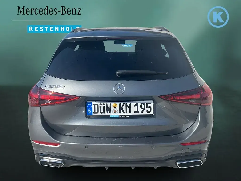 Gebraucht Mercedes C220 AMG 197 PS (144 kW) 2026 Lack selenitgrau Kombi
