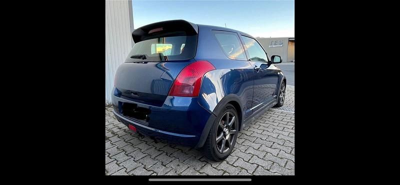 Gebraucht Suzuki Swift 2007 Blau Kleinwagen