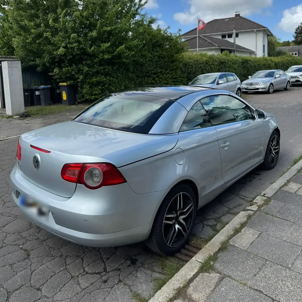 Occasion VW Eos 150 ch (110 kW) 2006 Argent Cabriolet