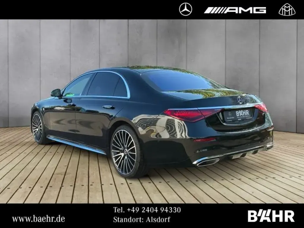 Gebraucht Mercedes S580 503 PS (369 kW) 2025 Lack obsidianschwarz (metallic) Limousine