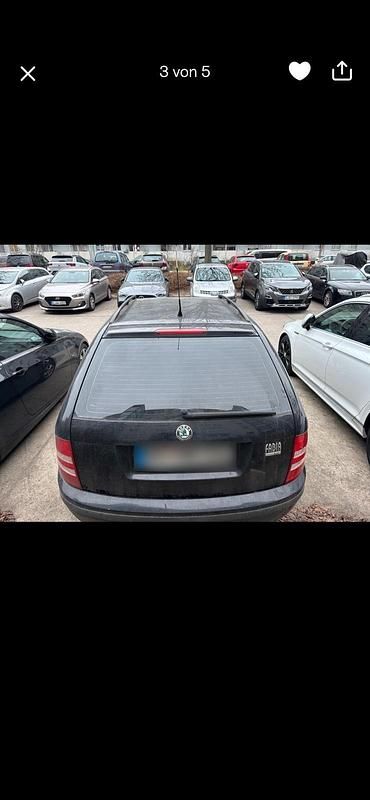 Gebraucht Skoda Fabia 86 PS (63 kW) 2007 Schwarz Kombi