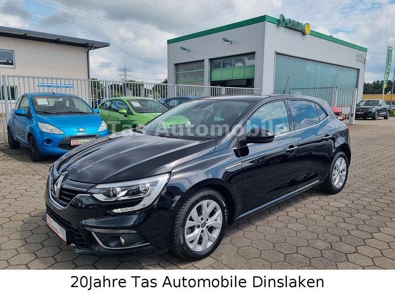 Black pearl schwarz. Gebraucht 2020 Renault Mégane IV LIMITED Limousine | 13.599 € (Fairer Preis) - Bild 1/4