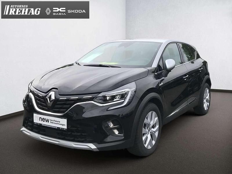 Gebraucht Renault Captur Intens 90 PS (66 kW) 2021 Zweifarbig: blackpearlschwarz und high (metallic) SUV