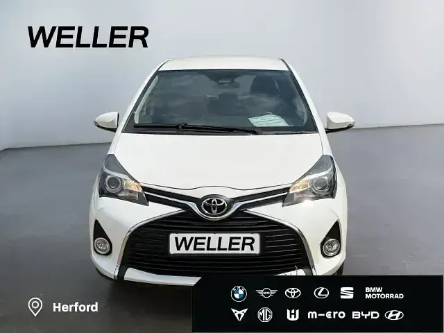 Gebraucht Toyota Yaris Edition-S 99 PS (72 kW) 2017 Weiss Kleinwagen