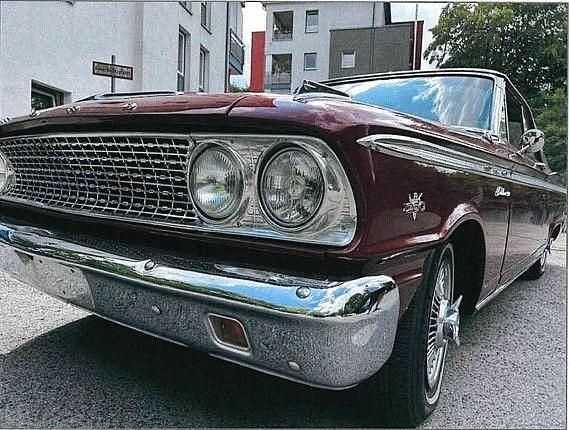 Rot Gebraucht 1963 Ford Fairlane Coupé | 16.900 € - Bild 1/4