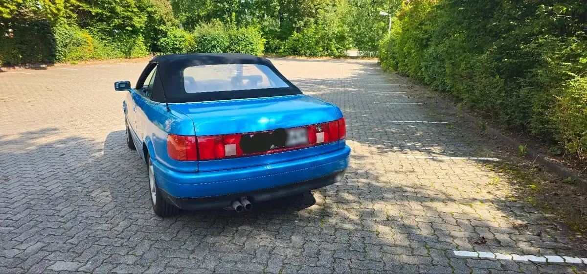 Gebraucht Audi 80 150 PS (110 kW) 1994 Blau Cabrio