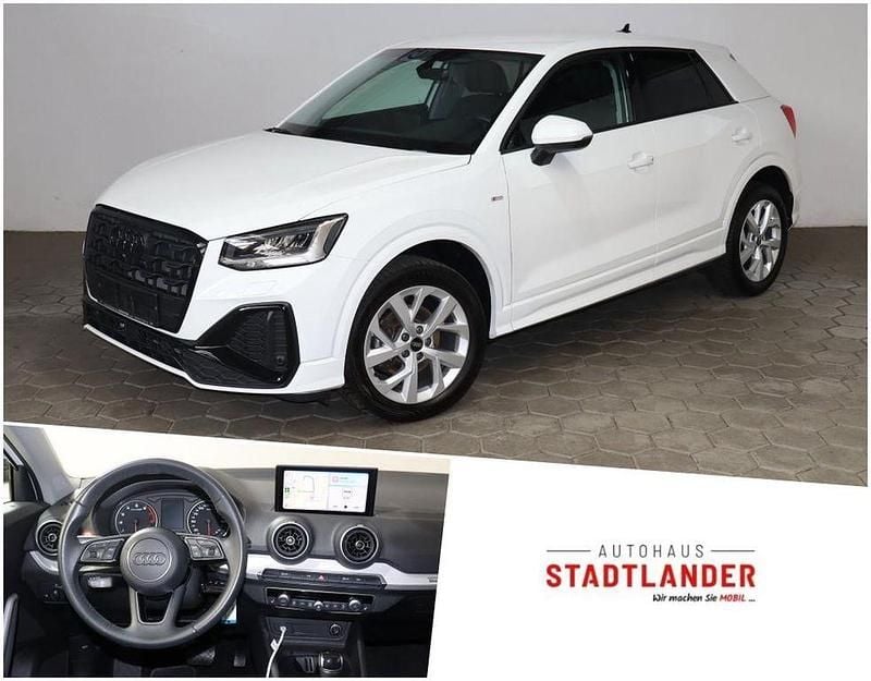 Weiß Gebraucht 2022 Audi Q2 S-Line SUV | 24.990 € (Fairer Preis) - Bild 1/4