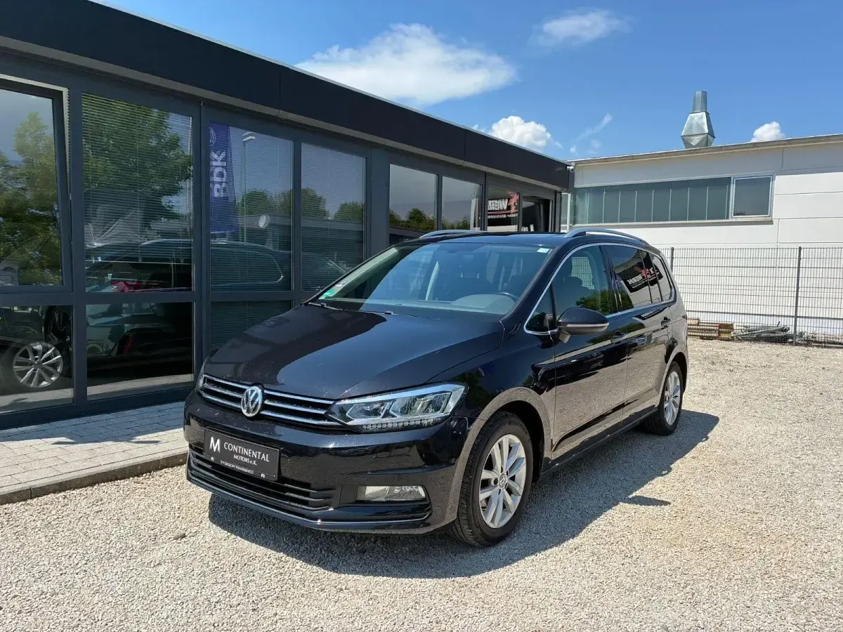 Gebraucht VW Touran Highline 150 PS (110 kW) 2016 Schwarz Van / Kleinbus