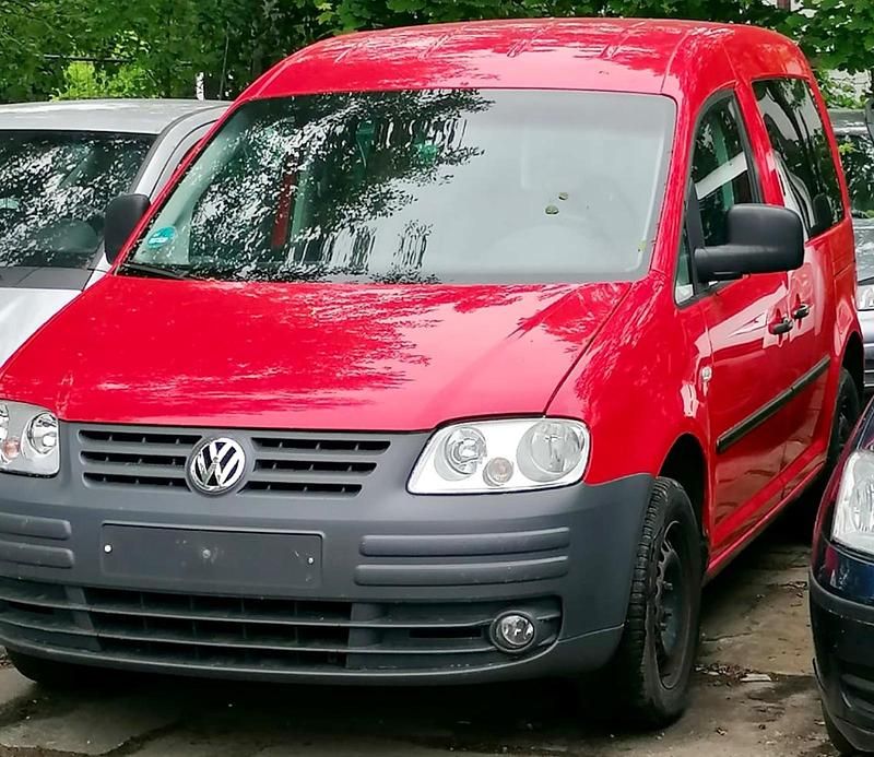 Rot Gebraucht 2005 VW Caddy Van / Kleinbus | 2.250 € (Superpreis) - Bild 1/4