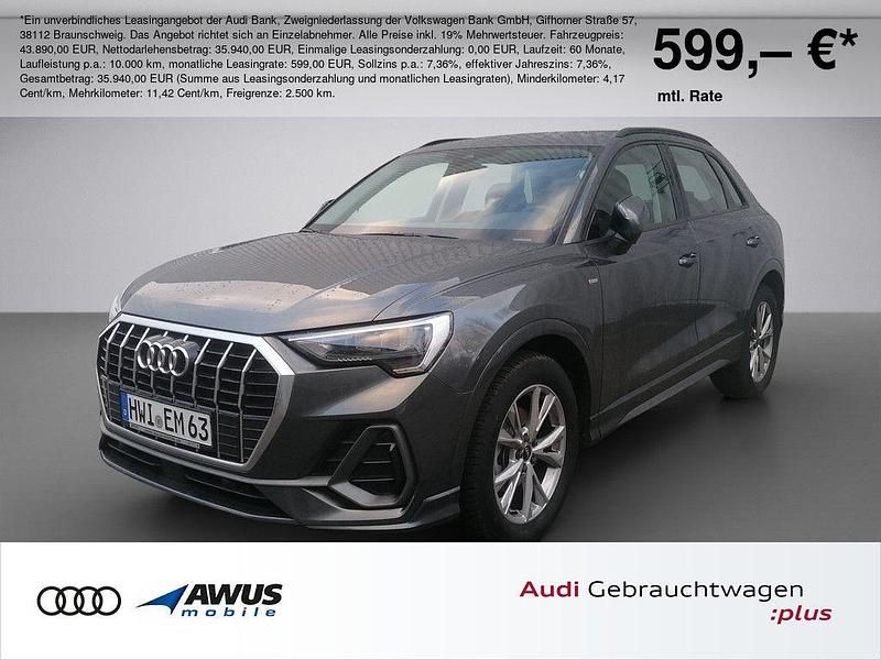 Grau Gebraucht 2024 Audi Q3 S-Line SUV | 43.890 € (Etwas zu teuer) - Bild 1/3