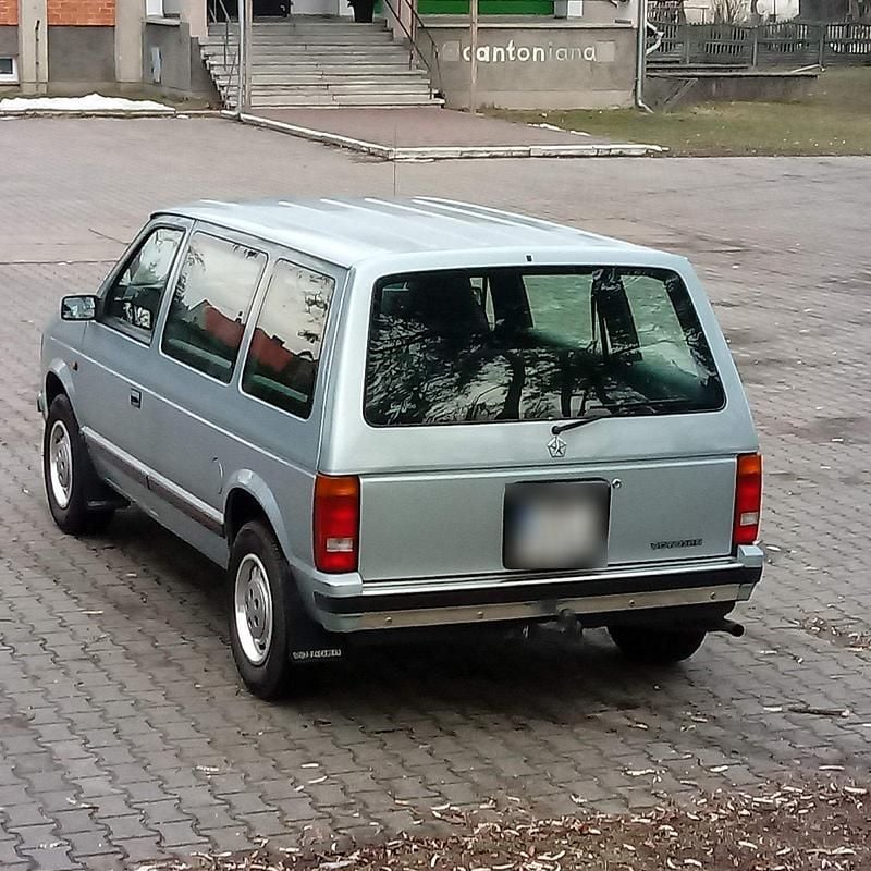 Gebraucht Chrysler Voyager 109 PS (80 kW) 1980 Blau Van / Kleinbus