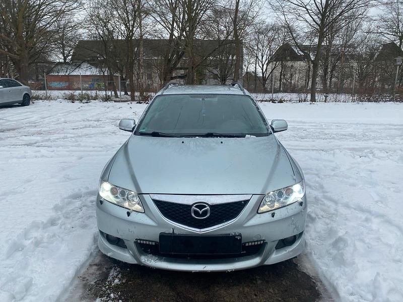 Grau Gebraucht 2003 Mazda 6 Kombi | 1.300 € - Bild 1/4