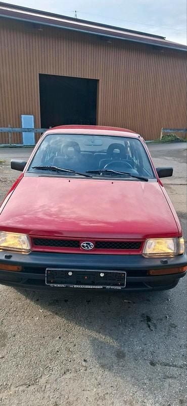 Gebraucht Subaru Justy 75 PS (55 kW) 1994 Rot Kleinwagen