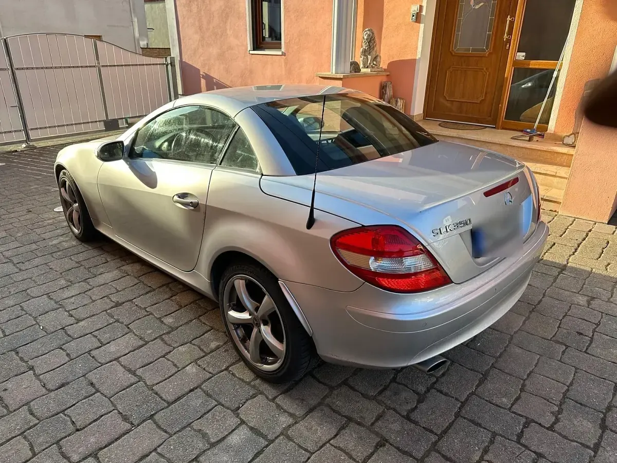 Gebraucht Mercedes SLK350 282 PS (207 kW) 2006 Silber Cabrio