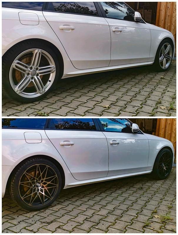 Gebraucht Audi S4 Black Edition 333 PS (244 kW) 2009 Weiß Kombi