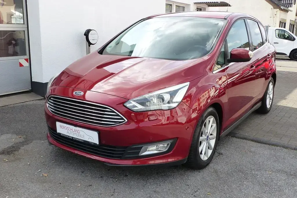 Gebraucht Ford C-MAX Titanium 170 PS (125 kW) 2016 Rot Van / Kleinbus