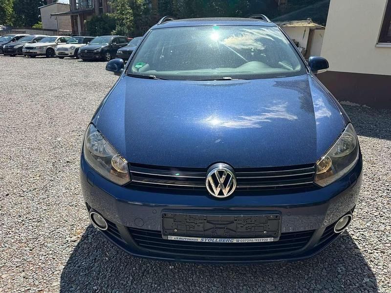 Gebraucht VW Golf VI Comfortline 122 PS (89 kW) 2010 Grau Kombi