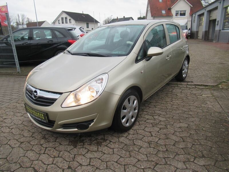 Gold Gebraucht 2008 Opel Corsa Cosmo Limousine | 1.950 € (Fairer Preis) - Bild 1/4