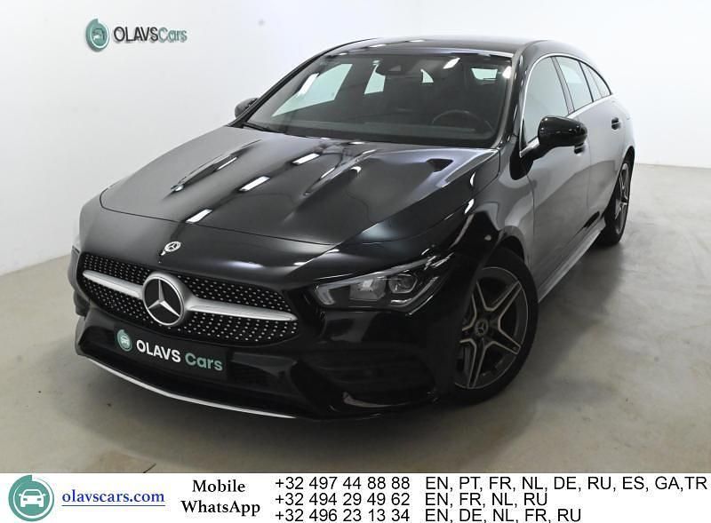 Schwarz Gebraucht 2021 Mercedes CLA180 Shooting Brake AMG Kombi | 21.296 € (Fairer Preis) - Bild 1/4