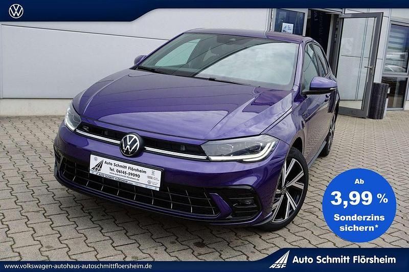 Violett Gebraucht 2025 VW Polo R-line Limousine | 28.890 € (Teuer) - Bild 1/4