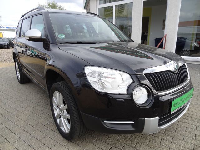 Schwarz metallic Gebraucht 2012 Skoda Yeti Plus Edition SUV | 13.450 € (Teuer) - Bild 1/4